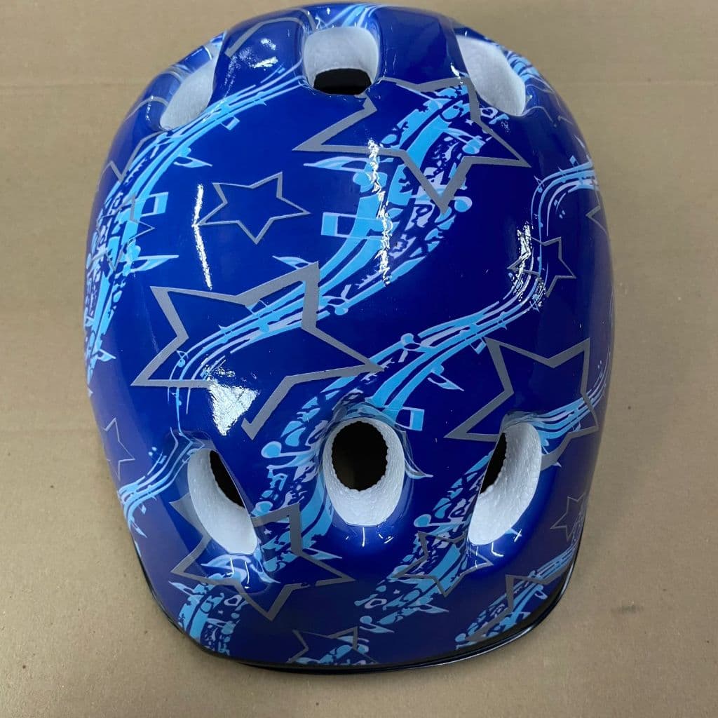 Capacete Infantil Flame Azul Element