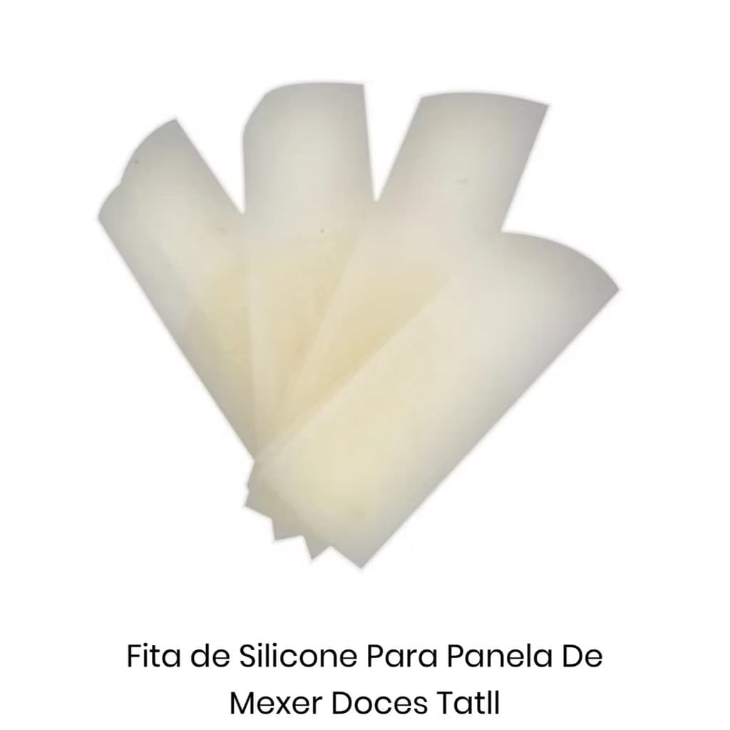 Kit Fita De Silicone Reposição Original Para Panela Mexedora Misturela 8 Litros Da Tatll