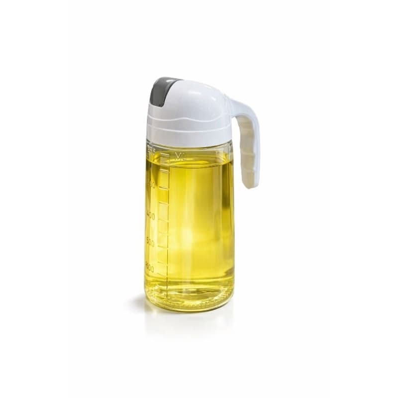 Garrafa Dispenser de Azeite 630ml Vidro com Bico Dosador Anti Vazamento