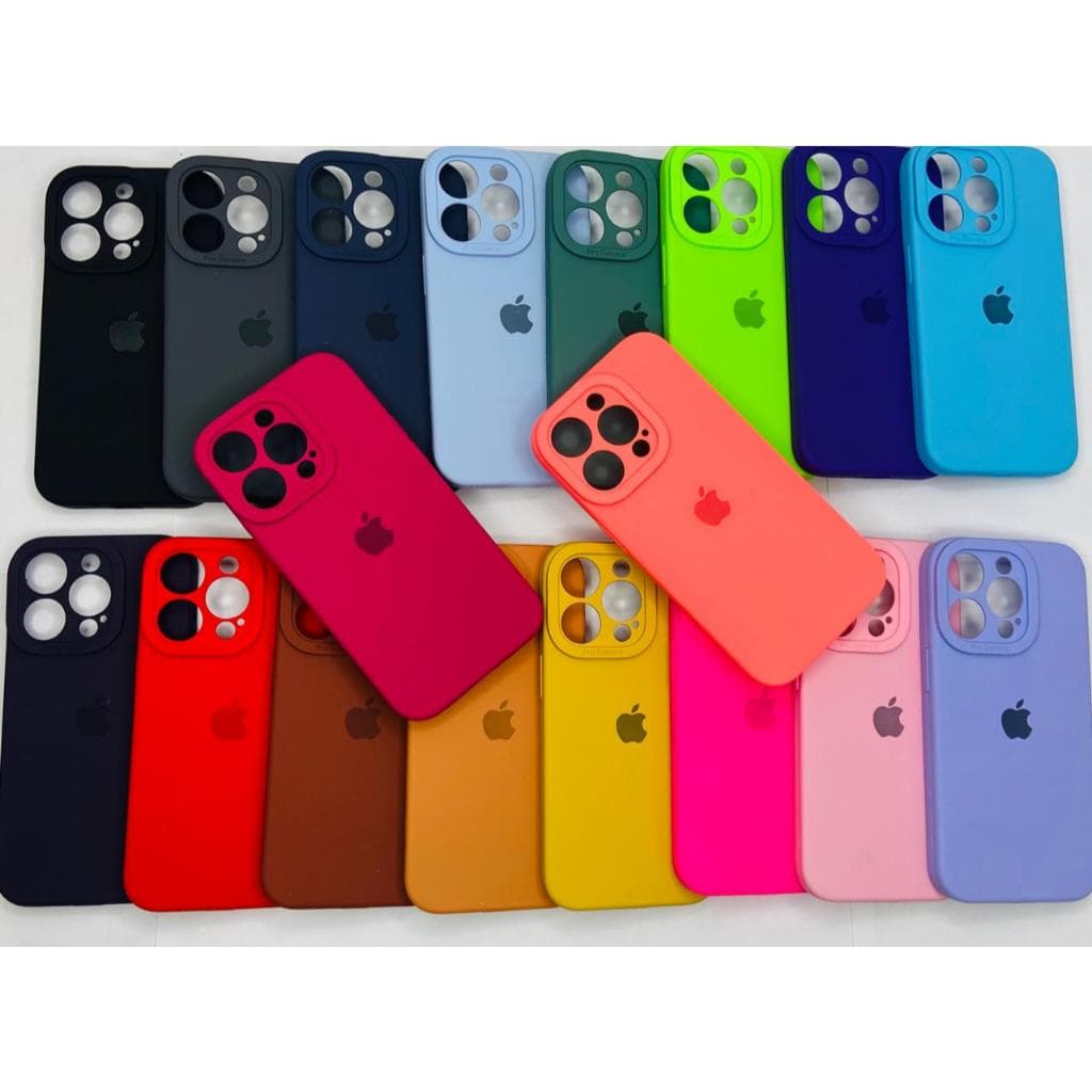 CAPA CAPINHA CASE PARA IPHONE 14 PRO A SILICONE INTERIOR AVELUDADA COM CÂMERA FECHADA......