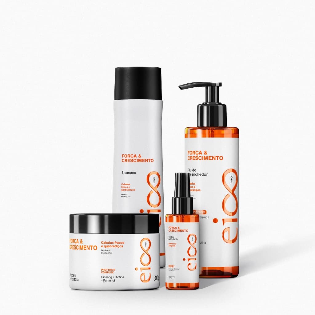 Kit Estimulante Fluido Força e Crescimento - EICO PRO