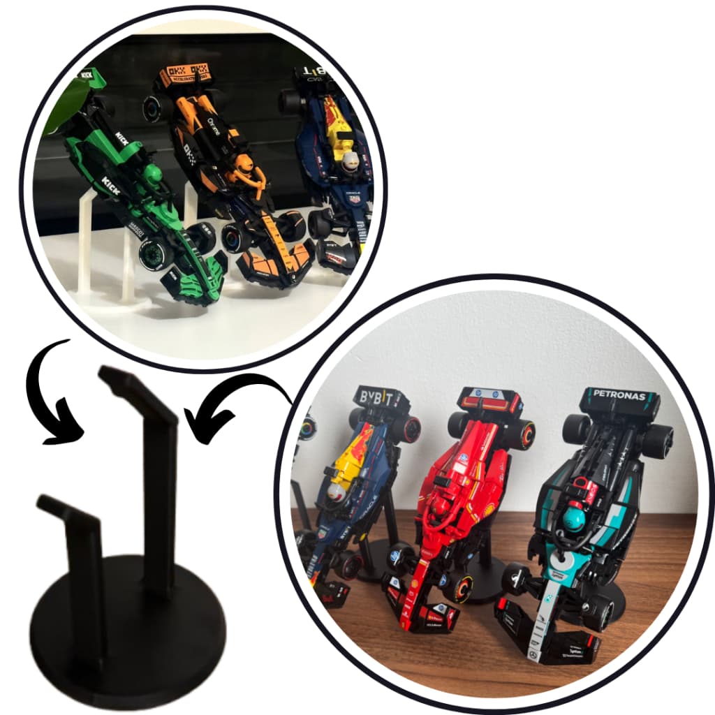 Suporte Display Expositor para LEGO F1 Speed Champions