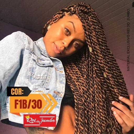 Cabelo Ser Mulher Super Jumbo mesclado 399g F1B/30 Cabelos Longos Com Volume e Estilo