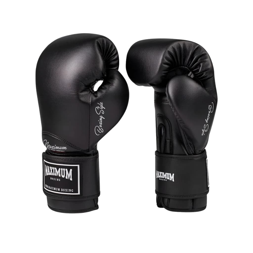 Luva Maximum Boxing Classic Black- Boxe/Muay Thai