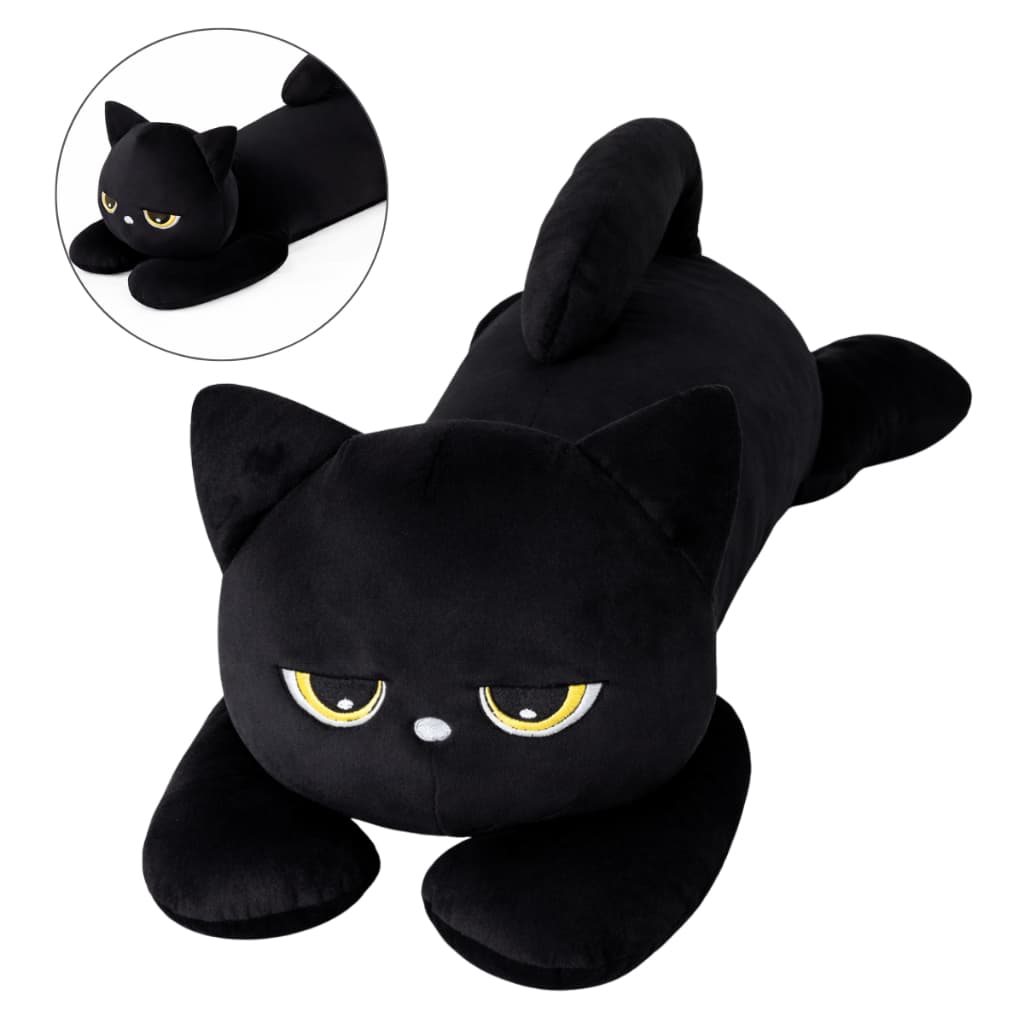 Xuxão Gato Enorme 1m de Maciez Almofada Gigante Gatinho Peluciado Travesseiro Super Fofo