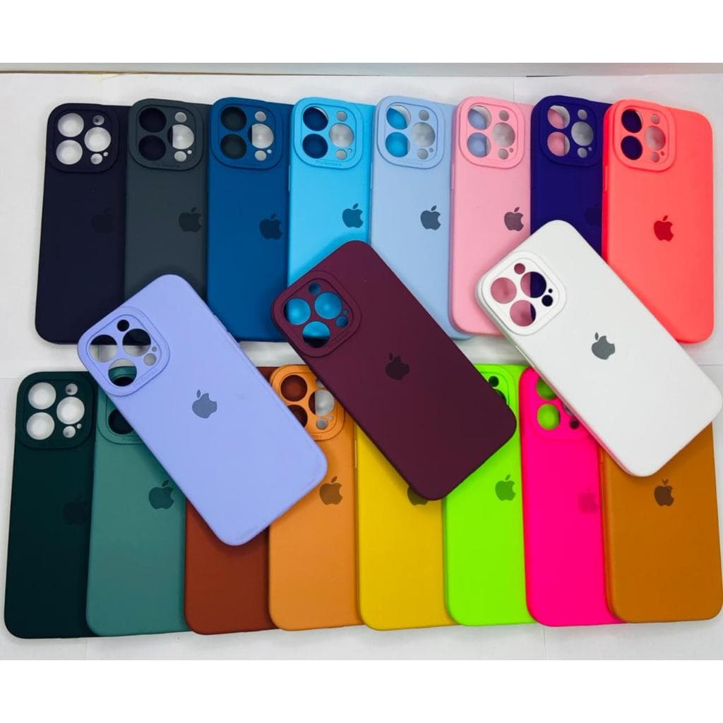CAPA CAPINHA CASE PARA IPHONE 14 PRO MAX A SILICONE INTERIOR AVELUDADA COM CÂMERA FECHADA......