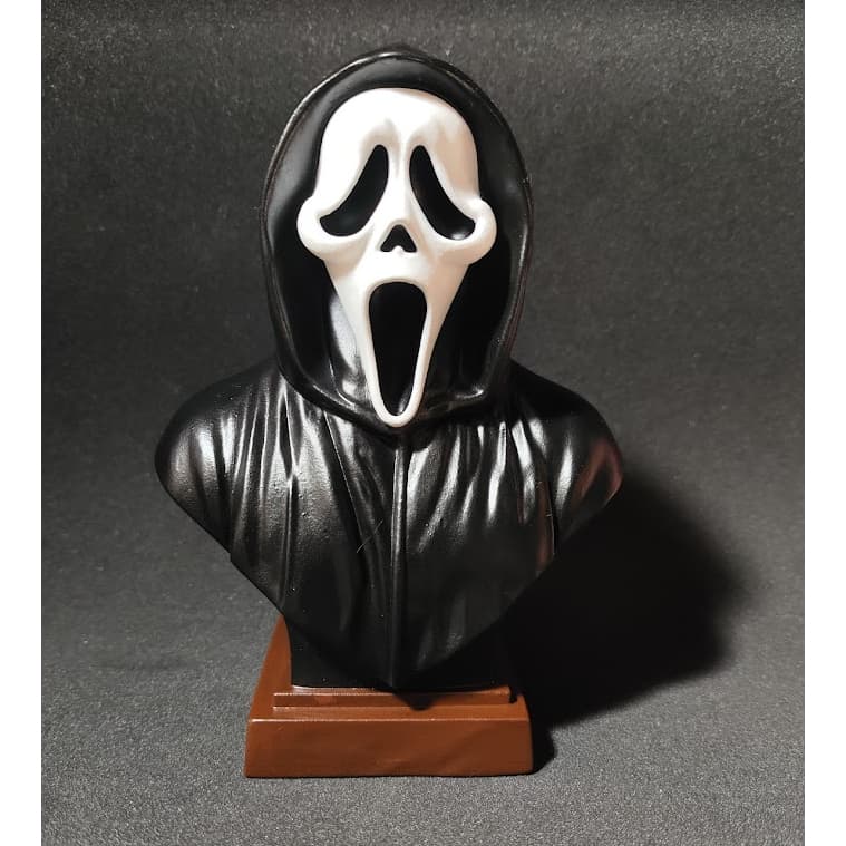 Busto Decorativo Ícone do Terror – Escultura Decorativa Halloween