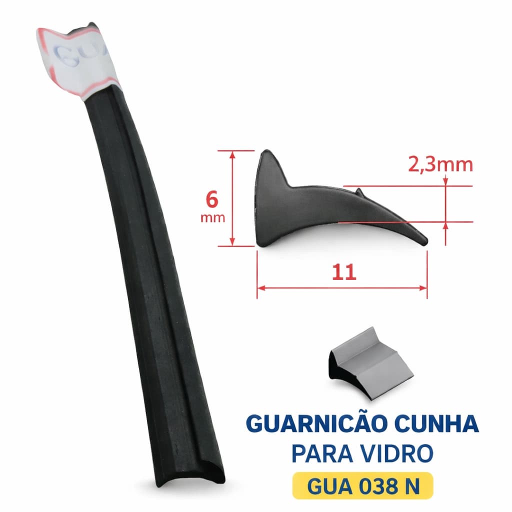 20 Metros da Borracha Gua038n Vedação de Janela E Porta Alumínios Guarnição Esquadrias