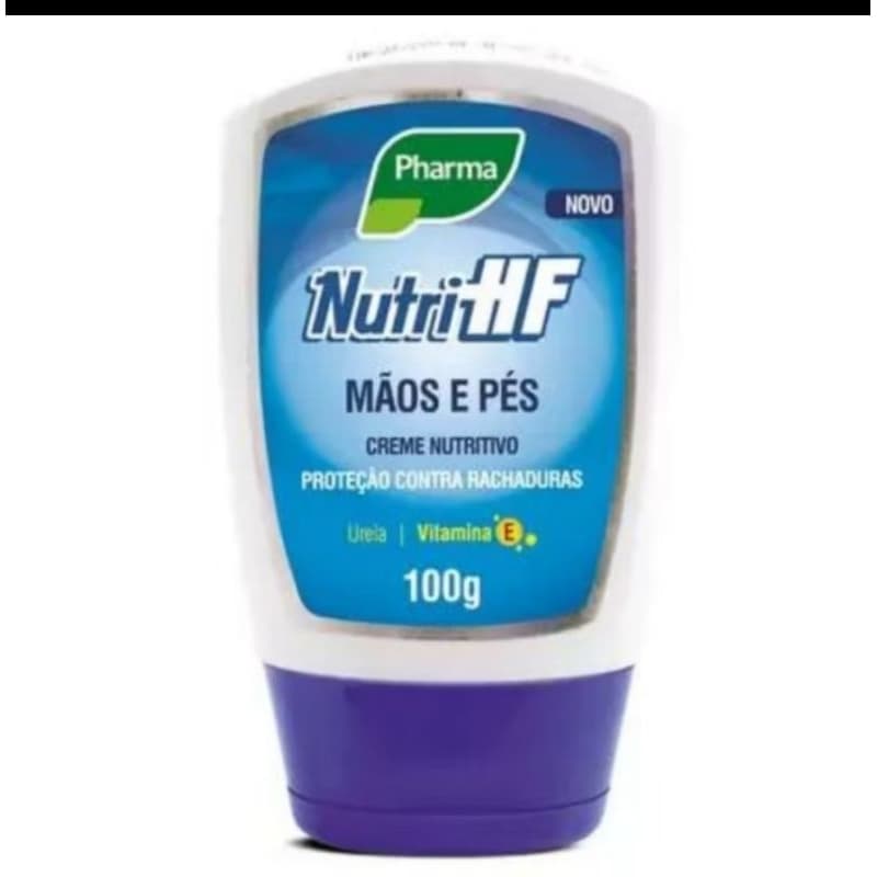 creme para mãos e pés nutritivo nutrihf pharma 100g