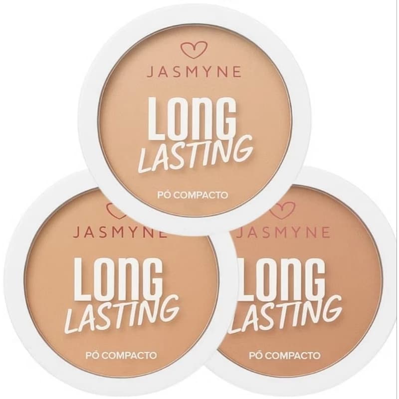Blush em Pó Compacto Jasmyne