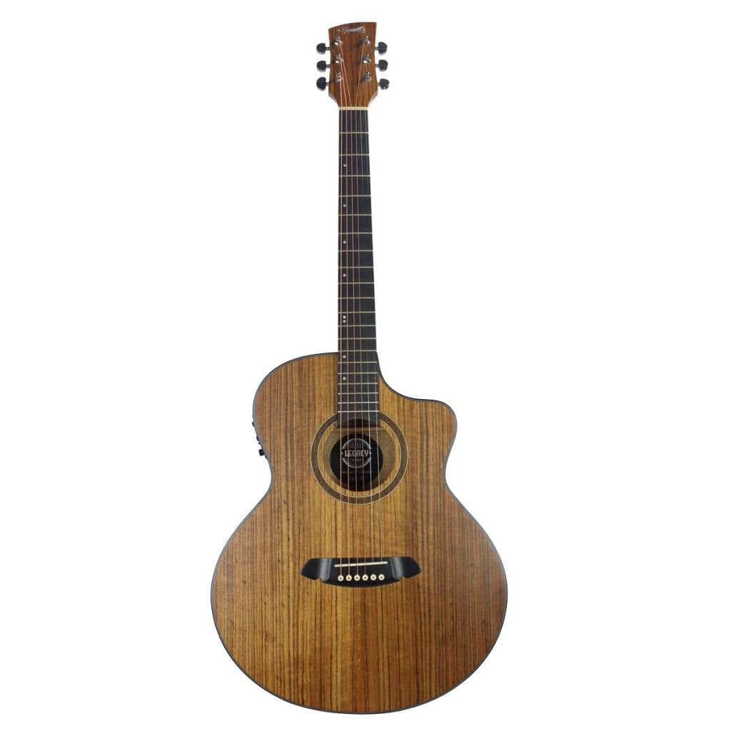 Violão Elétrico Tonante Granada 40" - Tampo Em Walnut - Acabamento Fosco - Eq 3 Bandas - Vtg1954