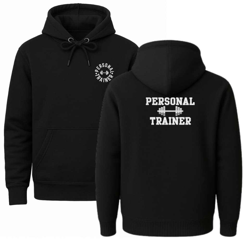 Blusa Moletom Personal Trainer Exclusivo Com Capuz Flanelado - Inverno
