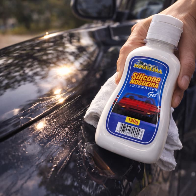 Revitalizador Plástico Nogueira Cera Parachoque Painel Assoalho Pintura Automotiva Brilho Proteção