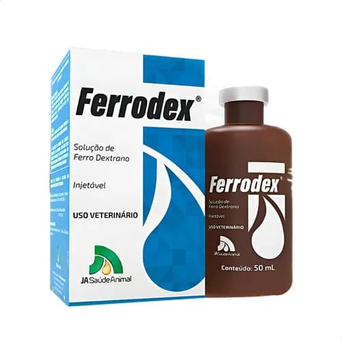 Ferrodex Suplemento Ferro Anemia Bovino Ovino Suíno