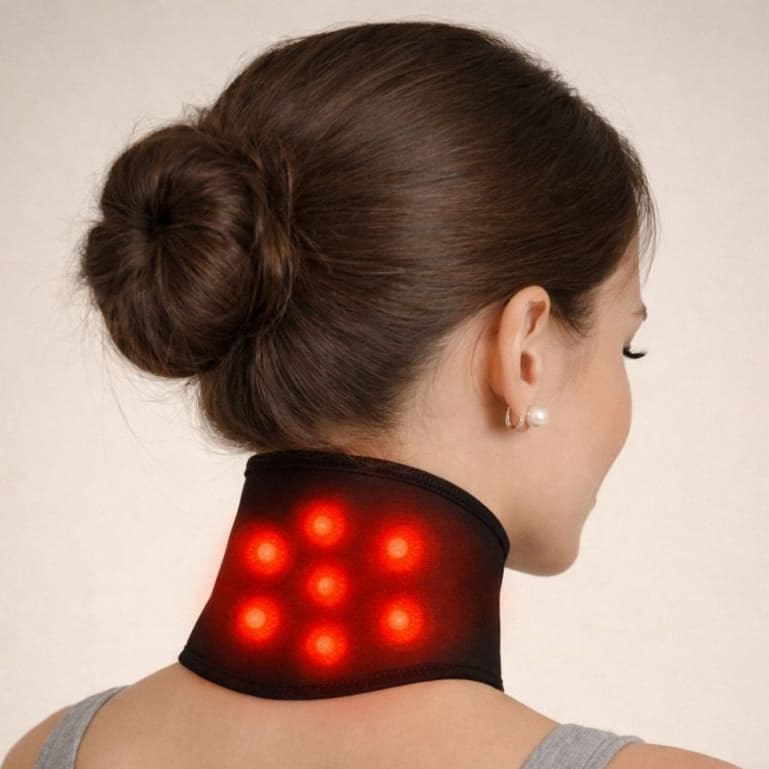 Suporte cervical Terapêutico auto-aquecimento Magnético para pescoço alívio da dor turmalina