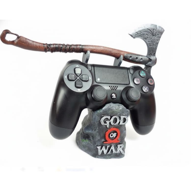 Suporte para Controle PS4 God of War – Kratos | Decorativo Gamer