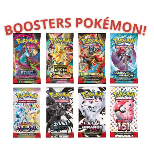 Pacotinhos Pokémon Lacrado Originais da Copag