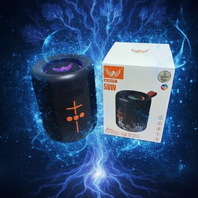 Caixa De Som Bluetooth Sem Fio 50W TWS/USB/SD/FM IPX4 Portátil AL-8397