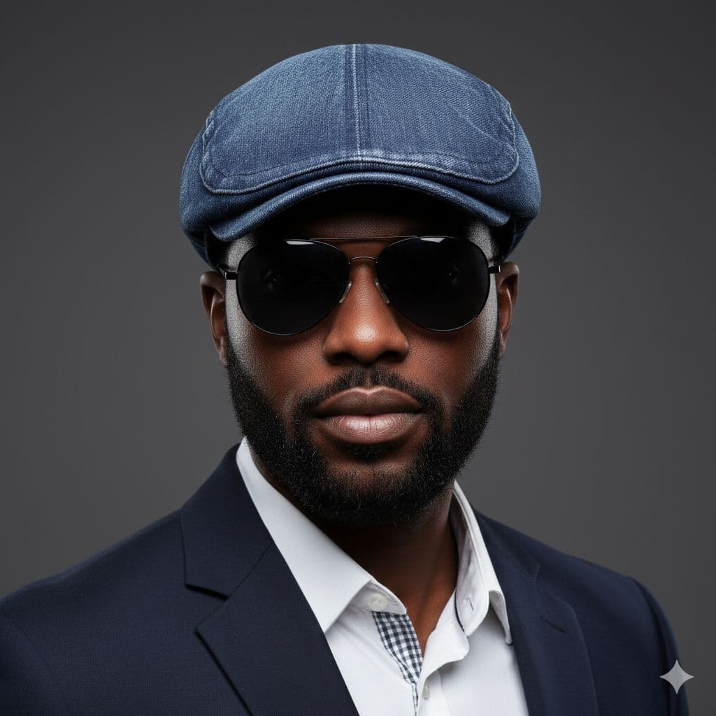 Boina Jean Italiana Estilo Peaky Blinders Unissex Ajustável Perfeita Para Todas Ocasiões