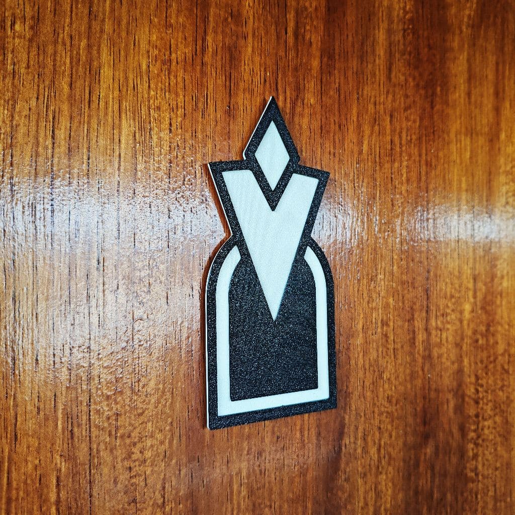 Decoração Skyrim para Porta e Parede | Com Fita Dupla Face