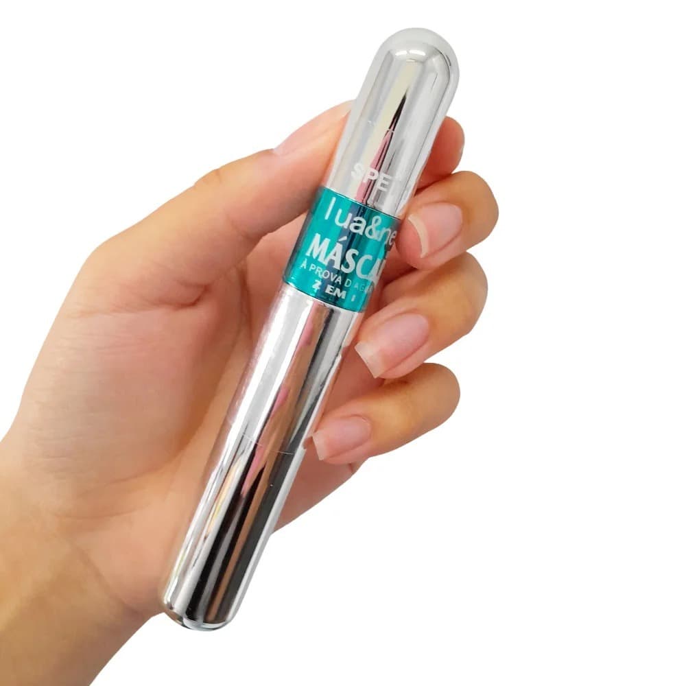 Mascara para cilios 2 em 1 (rimel) tango / lua e neve Máscara Para Cílios A Prova D’Água 2 em 1 4D