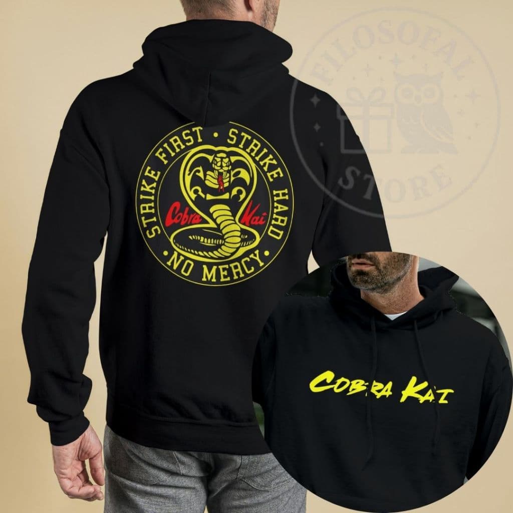 Moletom Cobra Kai - Blusa de Frio Séries e Filmes Masculina e Feminina