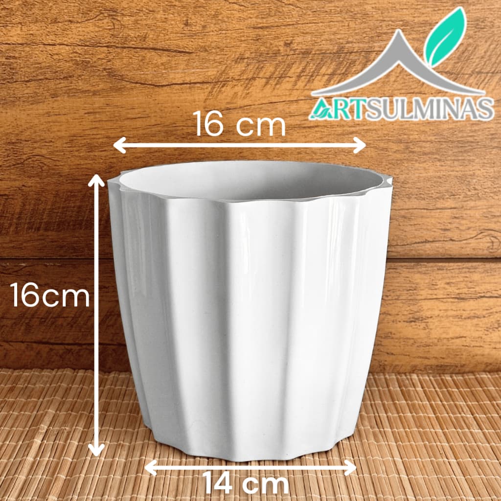 Vaso Cachepô Decorativo Pequeno N4 Flores e Plantas Moderno Casa Sala Escritório