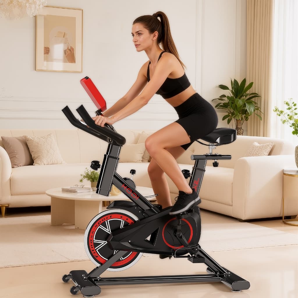 Bicicleta Ergométrica para Casa - Esportiva Indoor Spinning e Fitness Profissional-V3
