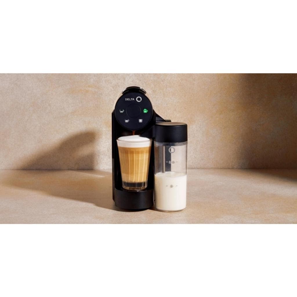Maquina Capsula Delta Q Mini MilkQool - Preta 220v