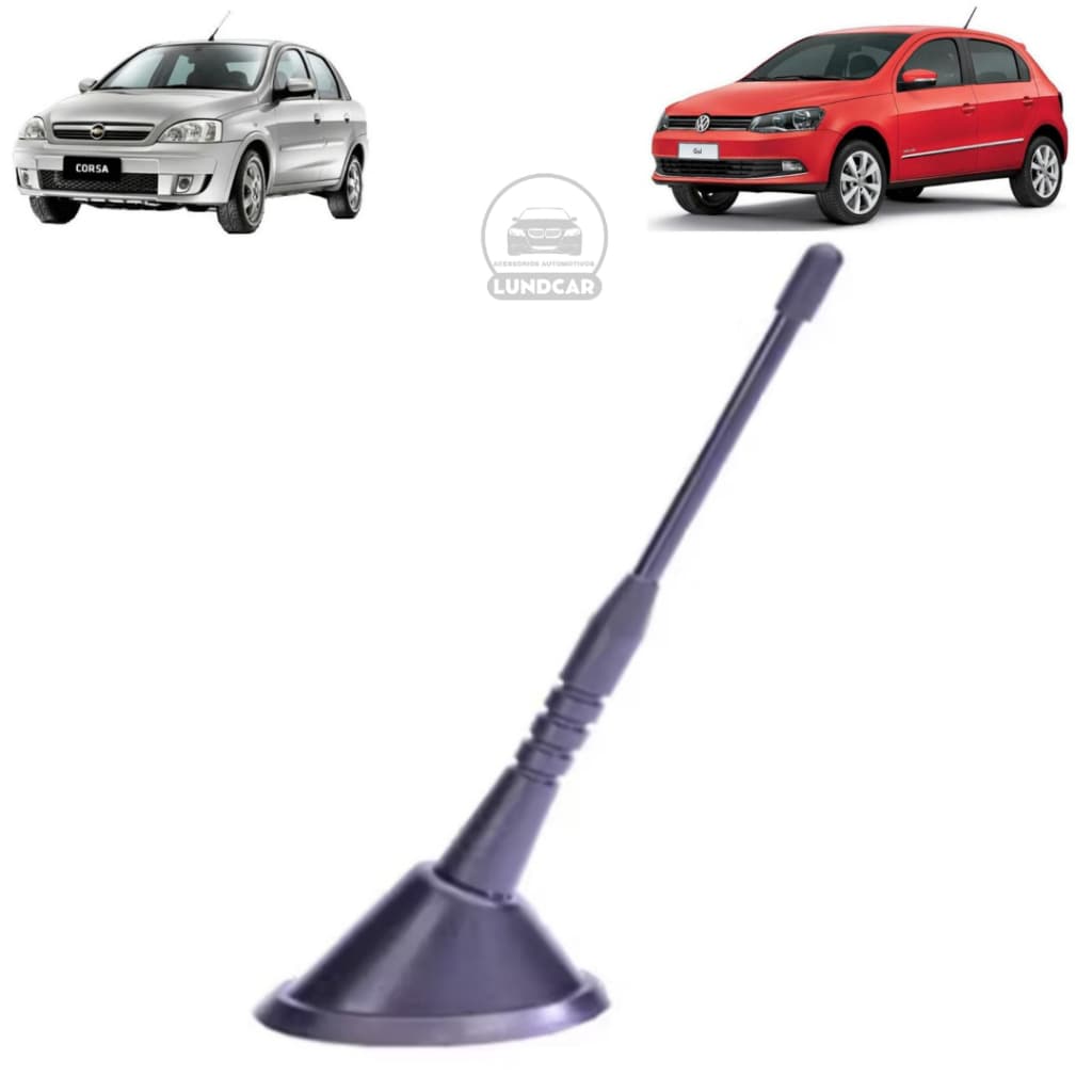 Antena Decorativa Teto Carro Gol Corsa Celta Palio Uno Todos