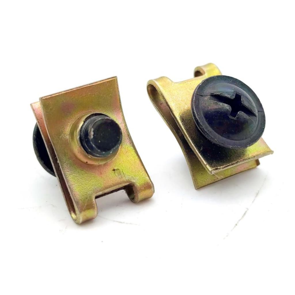 50 Parafuso e Presilha 6mm Rabeta Carenagem Titan/cb300/xre300