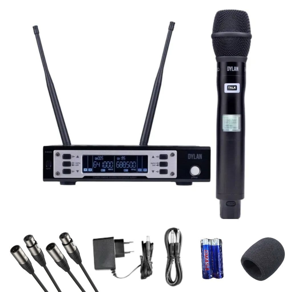 Microfone Sem Fio Profissional Dylan D9001tb Talkback (Comunicação)
