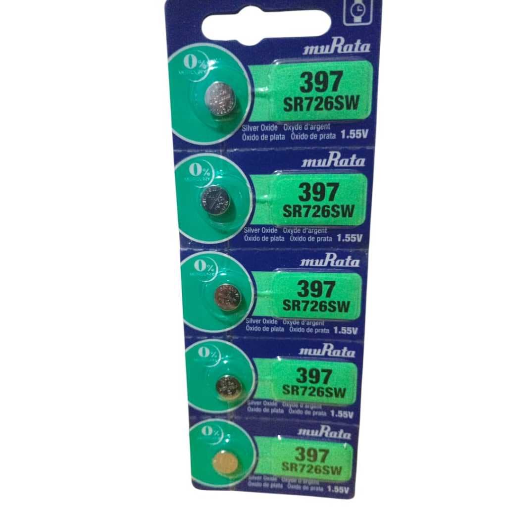 Baterias Para Relogios  397/726 MURATA   Kit com 5 unids