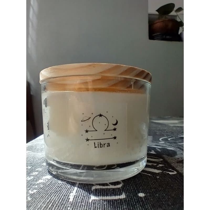 Vela dos signos / vela aromatica 100 % natural 110g/ velas com a sua personalidade.