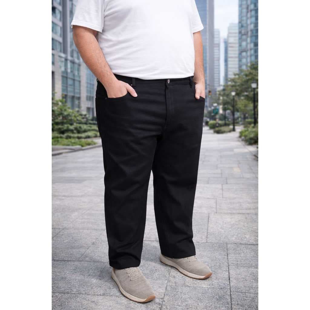 KIT 2 Calça Jeans Masculina Plus Size 50 AO 70 Elastano Lycra Trabalho- ENVIO IMEDIATO