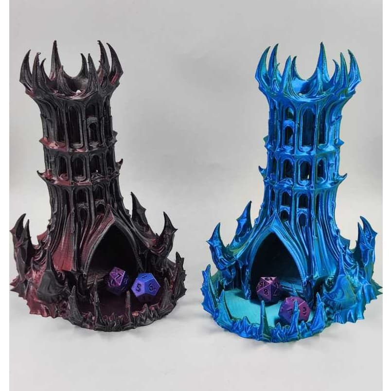 Castelo de dados Cidade de Obsidian - Torre de Dados RPG Dice tower