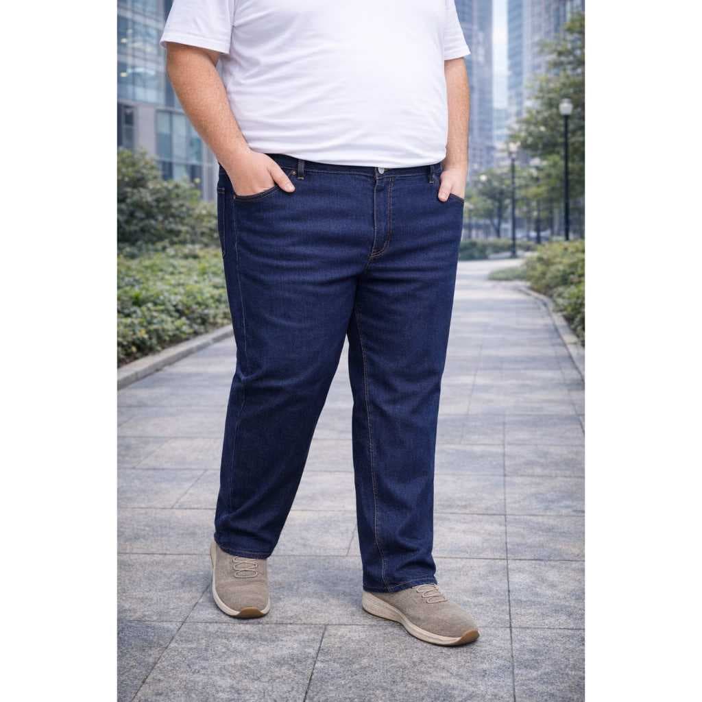 Calça Jeans Masculina Plus Size Elastano Trabalho do 50 ao 70 direto da fabrica, Envio Imediato