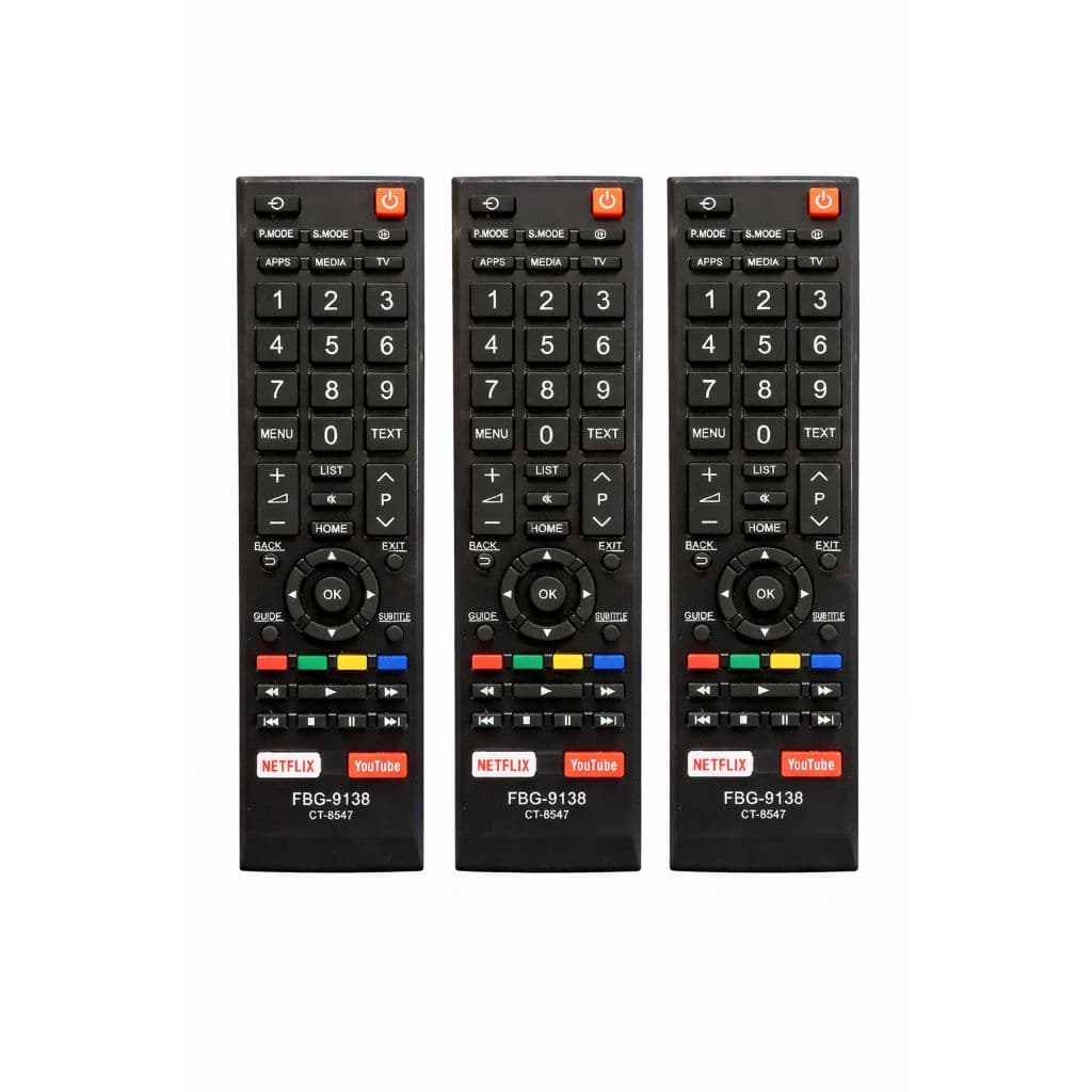 Controle Remoto Compatível Tv Semp Toshiba Fbg 9138