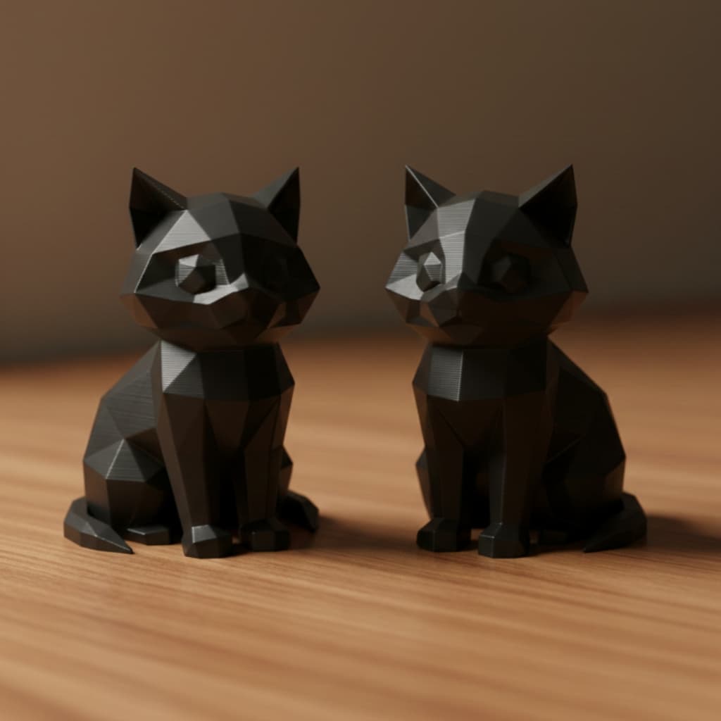 Gato decorativo presente criativo para decoração moderna de ambientes internos elegantes chicos fino