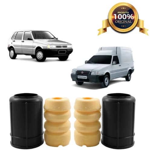 Kit  Batente coifa amortecedor dianteiro Fiat Uno Premio Elba