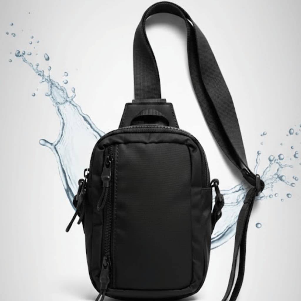 Bolsa Transversal Lateral Shoulder Bag Unissex Anti-furto Impermeável Mini Bag Pochete Masculina Feminina Pequena Luxo