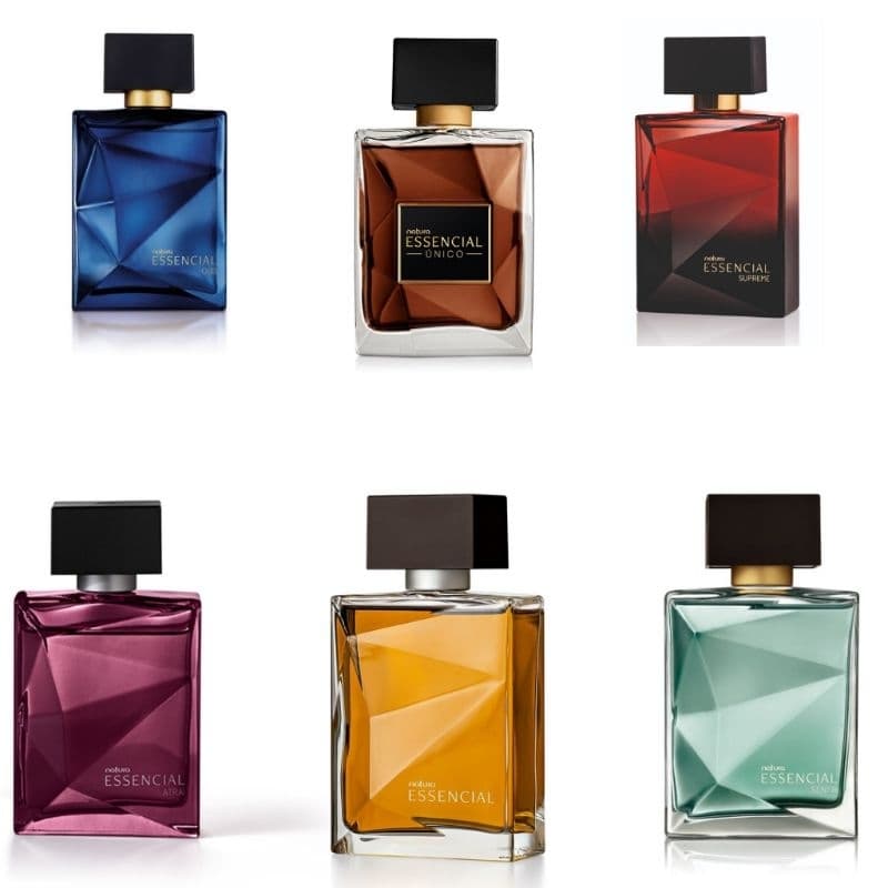 Natura Essencial Deo Parfum Masculino - 100 ml - Tradicional , Unico , Atrai , Sentir  , Exclusivo , Oud , Supreme.