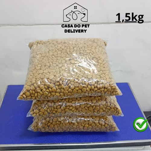 Kit  Com  1,5Kg  -  Ração  A  Granel  Golden  Para  Gatos Castrados-  Sabor: Frango - Golden PremieR