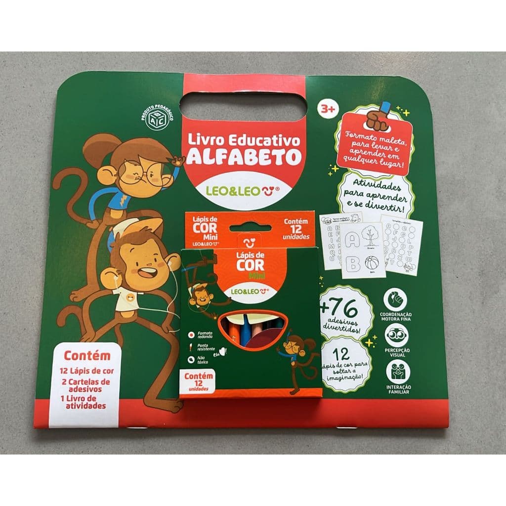 Livro educativo + 2 Brindes