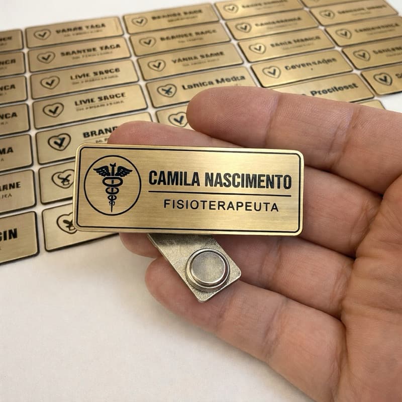 Broche Pin Boton imã acrílico profissão