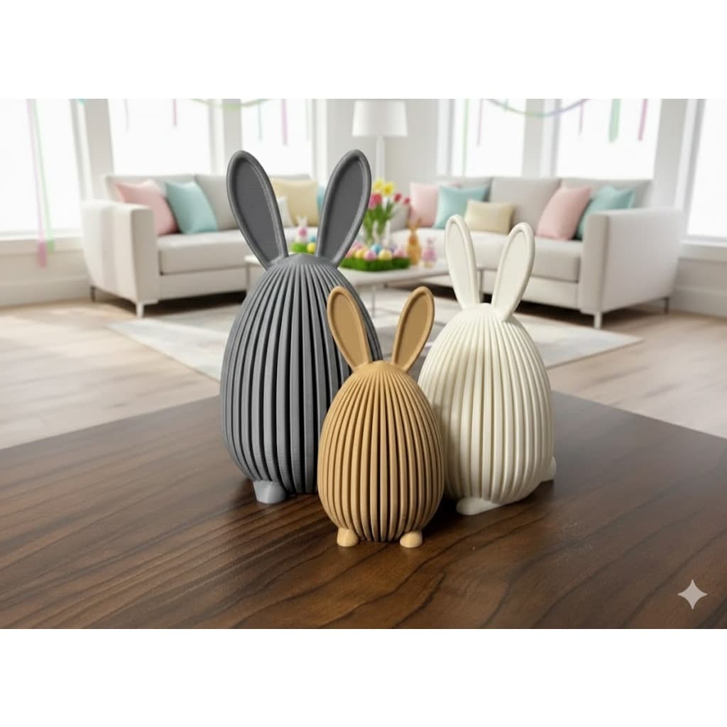 Decoração casa coelhinho da pascoa brinquedo coelho ovo de páscoa moderno minimalista BGG0134