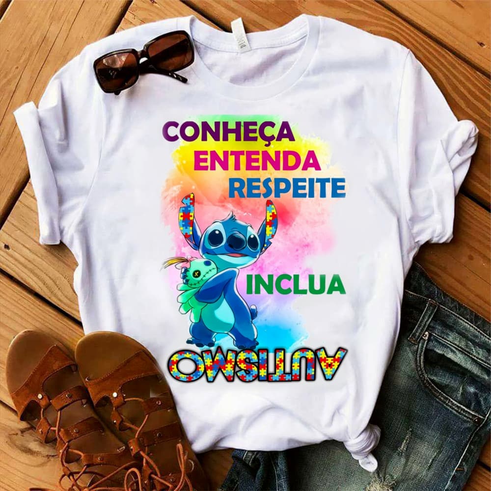 Camiseta personagens, Autismo, para mães, pais e filhos, inclusão, igualdade, pais atípicos (envio imediato)