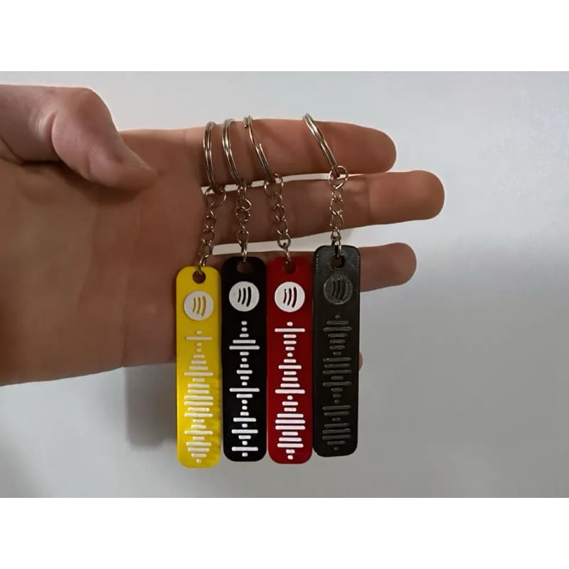 Chaveiro Spotify Personalizado Música Favorita – Presente Criativo