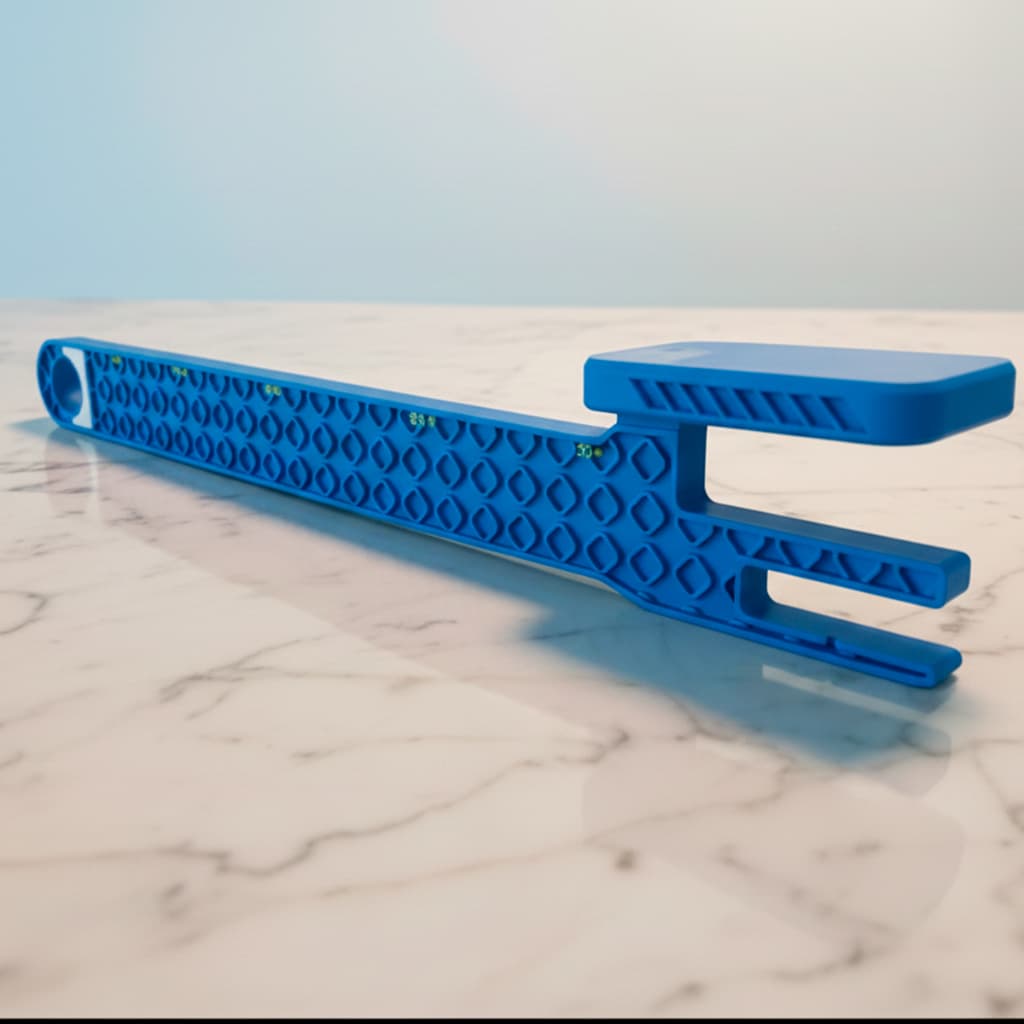 Régua De Checagem De Kimono Jiu Jitsu Check Tools Azul