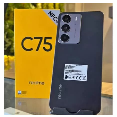 SMARTPHONE REALME C75 256GB MEMORIA 8GB RAM 4G GLOBAL ENVIO IMEDIATO!
